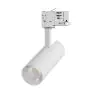 Noxion LED Tracklight 3-Phase Ecowhite Aluminium White 10W 920lm 36D - 840 Cool White