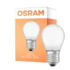 Osram Classic LED E27 Ball Filament Frosted 4W 470lm - 865 Daylight | Replaces 40W