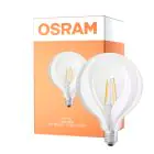 Osram SuperStar LED E27 Globe 125mm Filament Clear 7W 806lm - 822-827 Dim To Warm | Dimmable - Replaces 60W