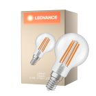 Ledvance Classic LED E14 Ball Filament Clear 2.2W 470lm - 827 Extra Warm White | Replaces 40W