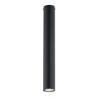 Emibig Ceiling Light Tecno Steel Black | Suitable for 1x GU10 - Max 8W