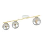 Emibig Ceiling Light Monza Steel White | Suitable for 3x E14 - Max 10W