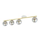 Emibig Ceiling Light Monza Steel White | Suitable for 4x E14 - Max 10W