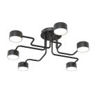 Emibig Ceiling Light Kurage Steel Black | Suitable for 6x GX53 - Max 12W