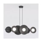 Emibig Pendant Volum Steel Black | Suitable for 6x G9 - Max 8W