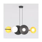 Emibig Pendant Volum Steel Black | Suitable for 6x G9 - Max 8W