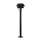 Eglo Pedestal Lamp Chiappera Steel Black | 330mm - IP54 - Suitable for 1x E27